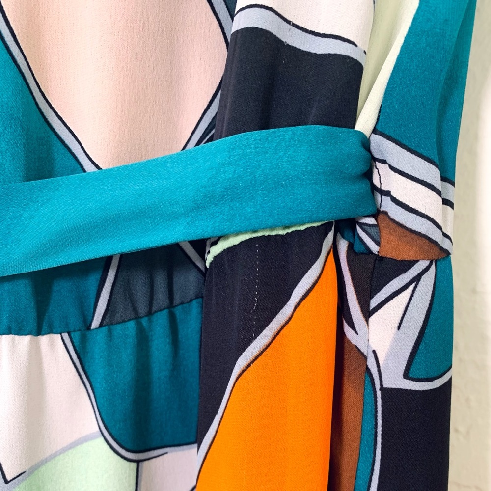Diane Von Furstenberg silk wrap dress - Picture 7 of 9